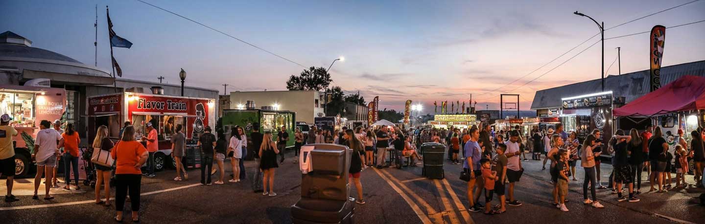 street festival in Yukon, OK