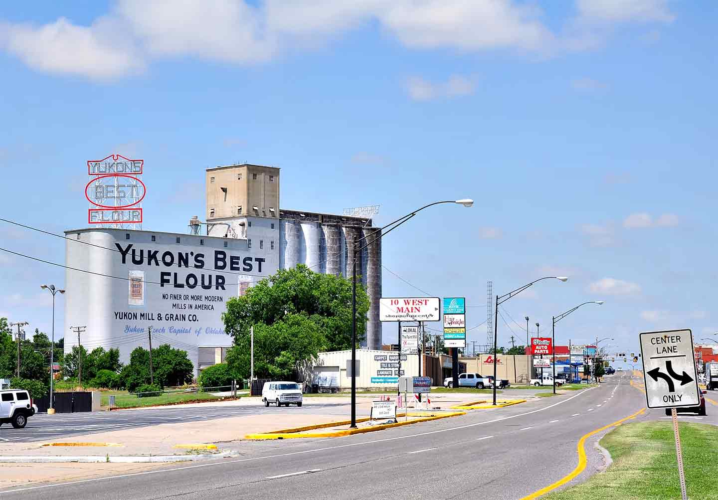 Yukon's Best Flour on Route 66